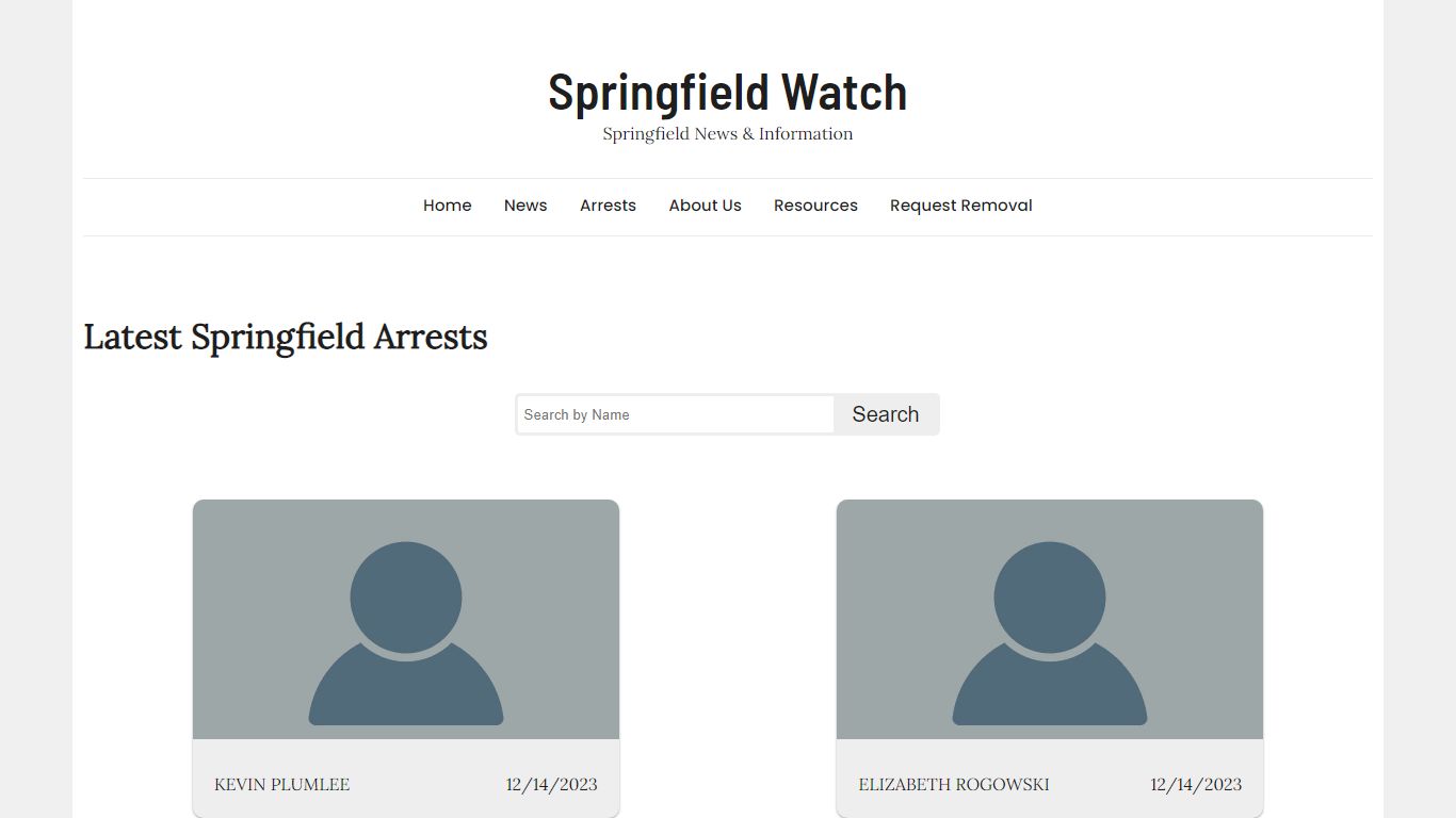 Springfield Watch || Arrest Mugshots From Greene County, MO